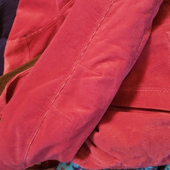 Like New LL BEAN BEAUTIFUL CORDORY DARK SHADE OF CORAL 2X - Picture 7 of 10